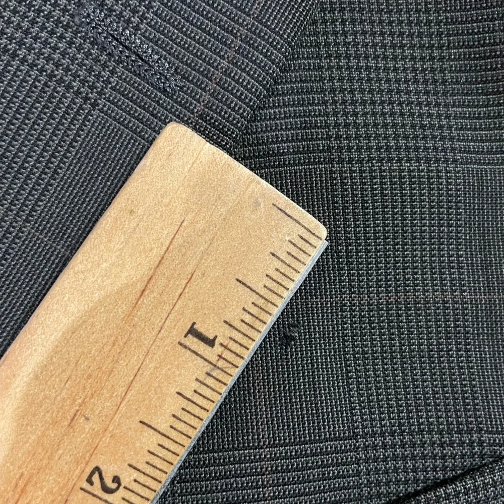 Ralph Lauren Chaps VTG 90s 42S Brown Glen Plaid Wool Blazer‎ Sports Coat